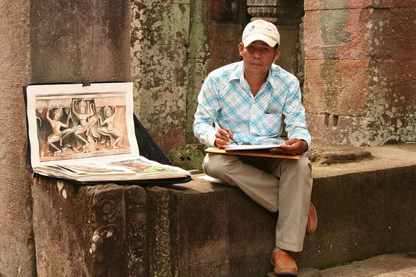 Kambodża | Małe dzieła sztuki z Angkoru