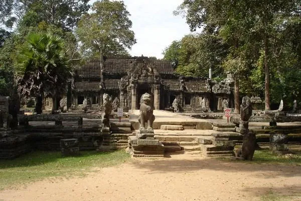 Kambodża | Ruiny Banteay Kdei znajdują się na wschód od kompleksu sakralno-miejskiego Angkor Thom
