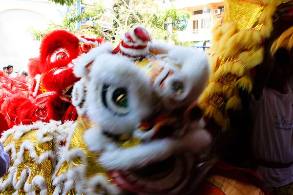 Kambodża | Tańczący smok to zwiastun szczęścia w nowym roku