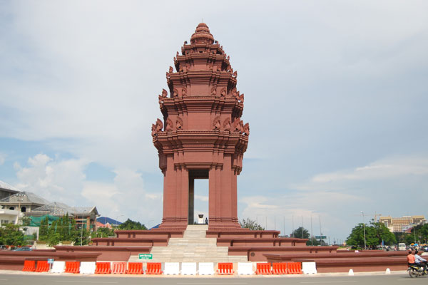 Kambodża | Pomnik Niepodległości w Phnom Penh