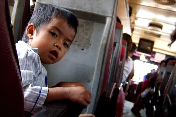 Kambodża | Podróż autobusem