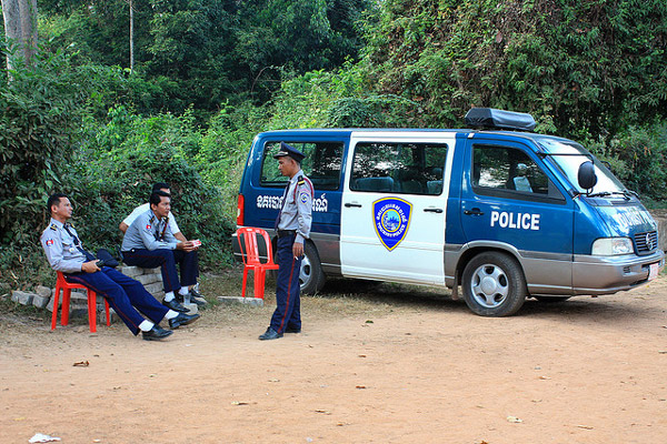 Kambodża | Kambodżańska Tourist Police