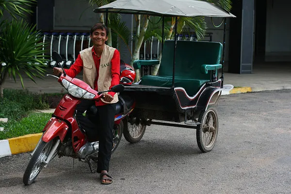 Kambodża | Oryginalna taksówka