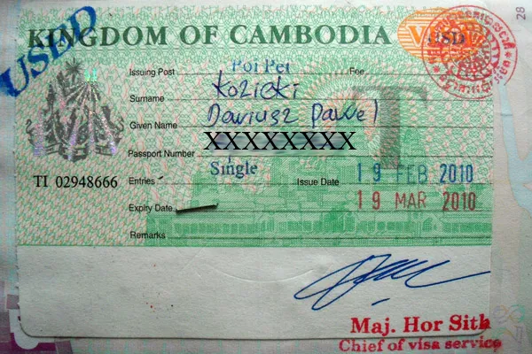 Kambodża | Wiza do Kambodży jednego z naszych redaktorów