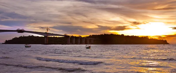 Kambodża | Morakot Island jest luksusowym i coraz popularniejszym centrum turystycznym Kambodży