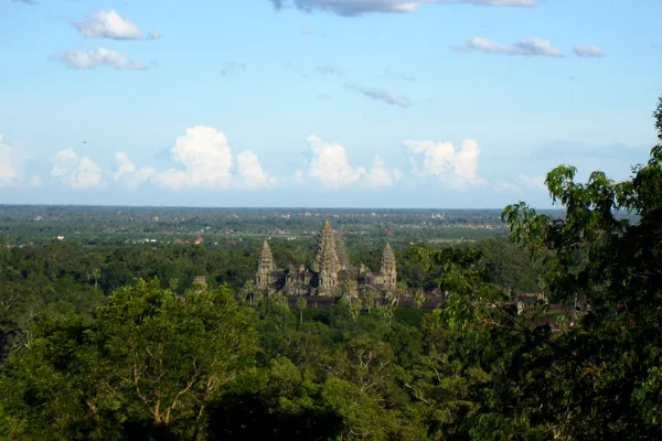Kambodża | Widok na Phnom Bakheng
