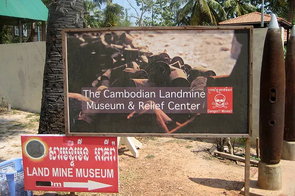 Kambodża | Muzeum Min Lądowych w Siem Reap