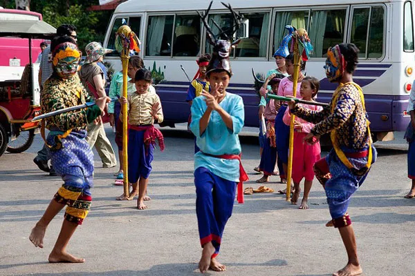 Kambodża | Tradycyjny noworoczny festiwal w Siem Reap (kwiecień 2011 r.)